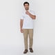 thumbnail image 4 of Polera Hombre Polo Jersey Miniprint Blanco Corona, 4 of 5