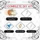 thumbnail image 3 of Kit de arco de globos Archloon naranja de 156 piezas con blanco y dorado, 3 of 5