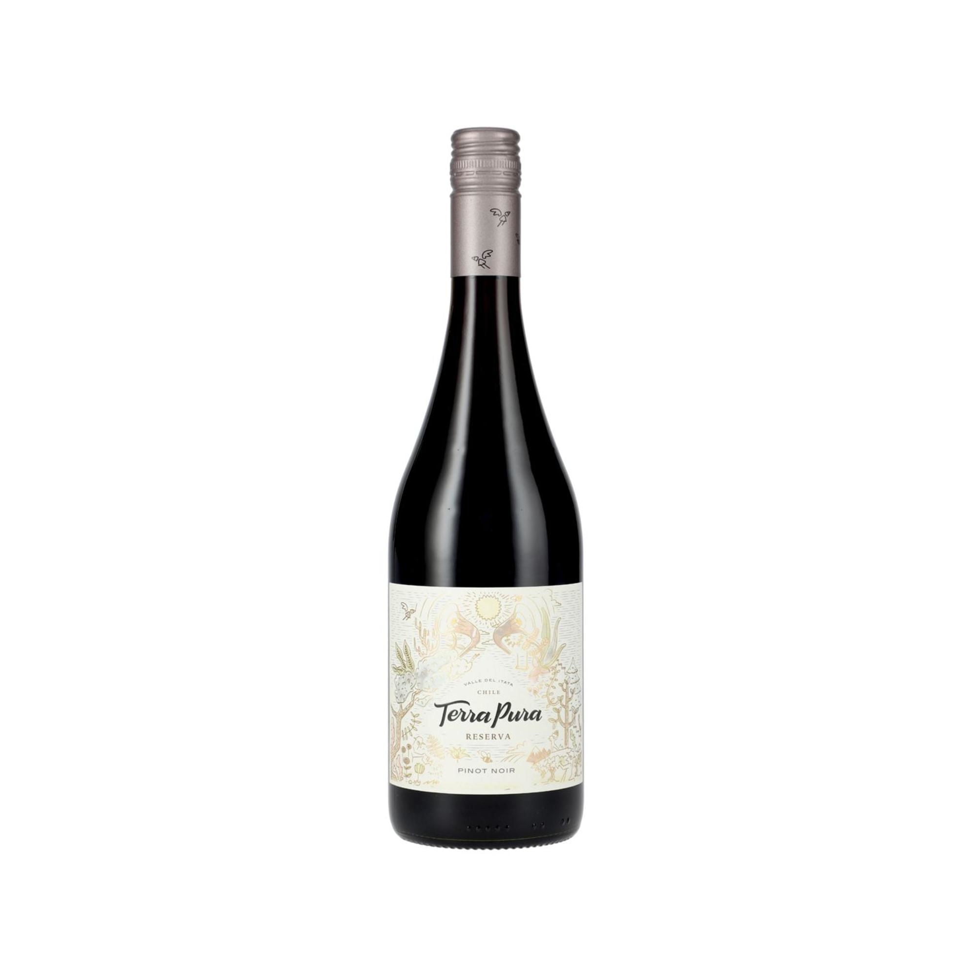 Vino Tinto Pinot Noir Gran Reserva 13.5° Botella 750 ml Terrapura