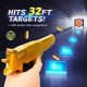 thumbnail image 2 of Pistola de juguete Awadas Gold Edition con 50 balas de espuma y goggles, 2 of 6