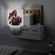 thumbnail image 5 of Bukayo Saka Luz nocturna LED con sensor de anochecer a amanecer para dormitorio, baño, pasillo, escaleras - Lámpara LED nocturna de enchufe, 0.5W - 1 pieza, 5 of 6