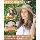 thumbnail image 2 of Sombrero Tirrinia con solapa y ala ancha UPF 50+ para exteriores, 2 of 6
