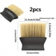 thumbnail image 1 of 2pcs Car Detailing Brushes, Long Hair Wide Handle Brushes Auto Interior Detail Cleaning Dust Removal Brush For Car Interior, Air Vents, Dashboard, Emblems, Scratch Free, 1 of 4