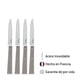 thumbnail image 3 of Cuchillos Opinel N°125 Bon Appétit Gris - 4 unidades, 3 of 6