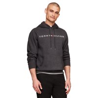 Sudadera Con Capucha Tommy Hilfiger Logo Para Hombre Gris Xs