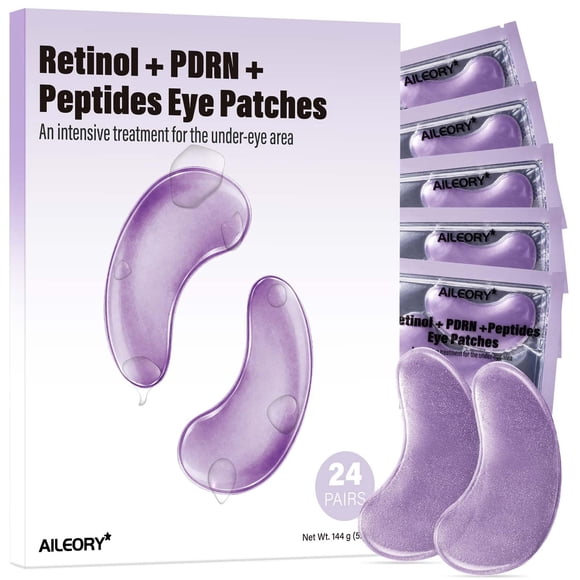 Parches para Ojos AILEORY PDRN Retinol 24 Pares