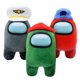 thumbnail image 3 of Figura de peluche Zoofy Among Us roja con cuernos 30 cm, 3 of 3