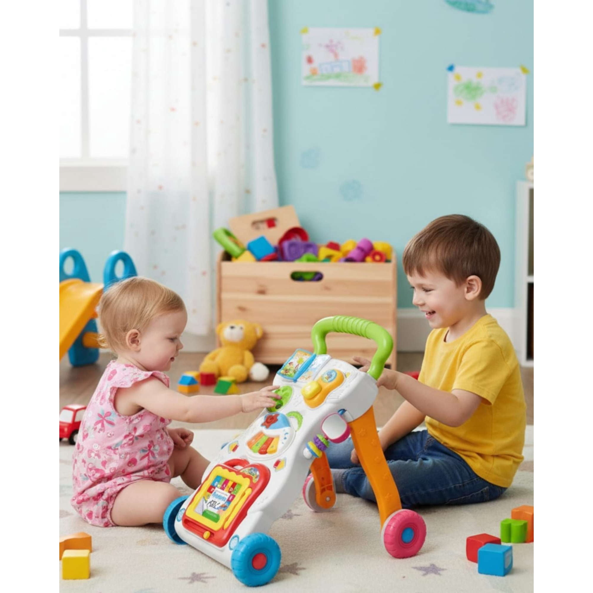 Todo Para El Hogar - Correpasillos Interactivo Con Musica Para Bebe