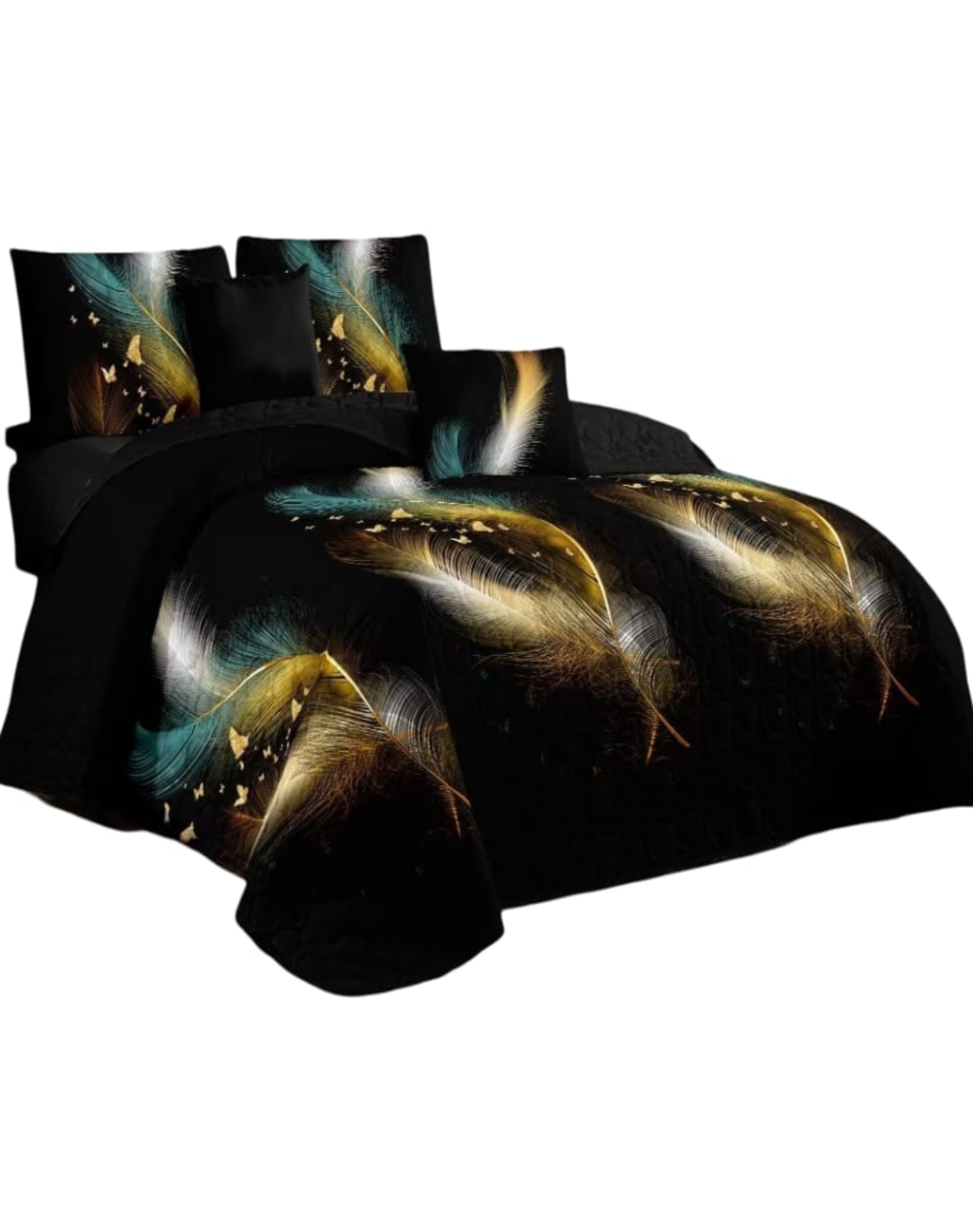 Genérico - Quilt Verano 2 Plazas + Fundas Almohada Incluidas D7