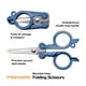 thumbnail image 2 of Tijeras plegables de viaje Fiskars aptas para TSA, acero inoxidable, 2 of 9