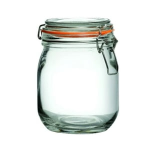 Utopia - Frasco Vidrio Tapa Hermetica 750Cc