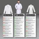 thumbnail image 5 of Unisex Lab Coat DR de DR Instruments, talla XS, unisex, color blanco, 5 of 5