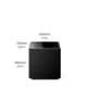 thumbnail image 5 of Subwoofer Activo KEF De 8 Pulgadas KUBE8MIEBK, 5 of 6