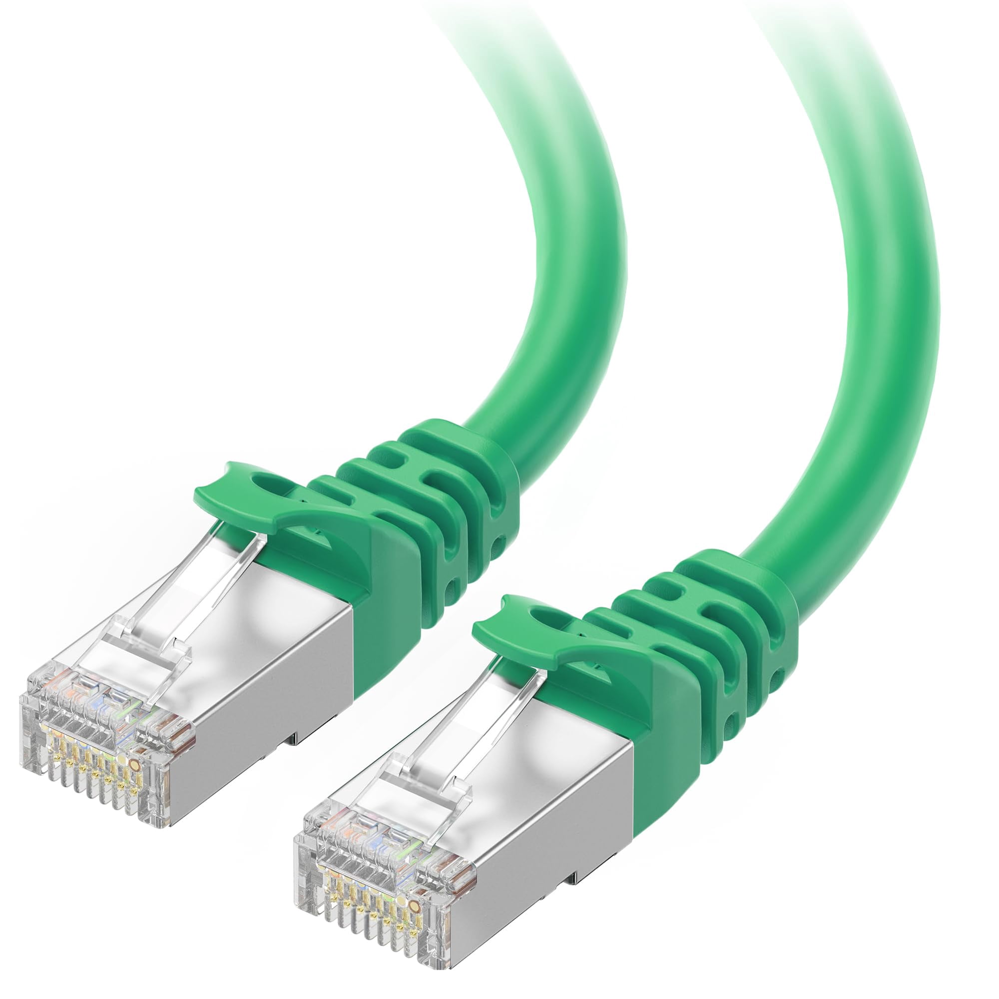 Cable Matters - Cable Ethernet Matters Cat 6a De 150 Pies, Verde, Sin Enganches