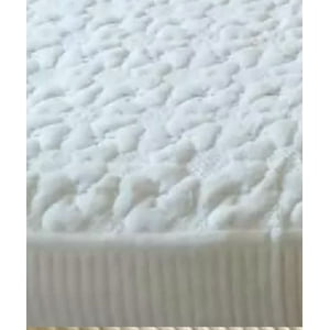 Genérico - Piecera Polar Tela Reversible 95X210 Cm Color Blanco Invierno