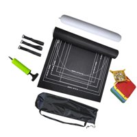 Bothyi - 2000 Uds. Rompecabezas Enrollable Tapete De Almacenamiento Tablero Jumbo Con Bolsa Niños Adultos Negro