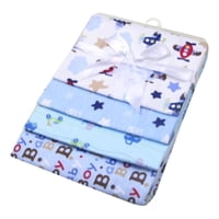 Genérico - Set De 4 Mantas Apego Suaves Comodas Para Bebe Lau
