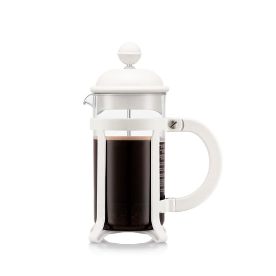Bodum - Cafetera Prensa Francesa 350 Ml, Blanco