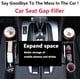thumbnail image 5 of Organizador de espacio para asientos de coche, paquete de 2 organizadores multifuncionales con portavasos de cuero sintético, bolsillo lateral para consola de coche con puerto de carga USB, para teléf, 5 of 7