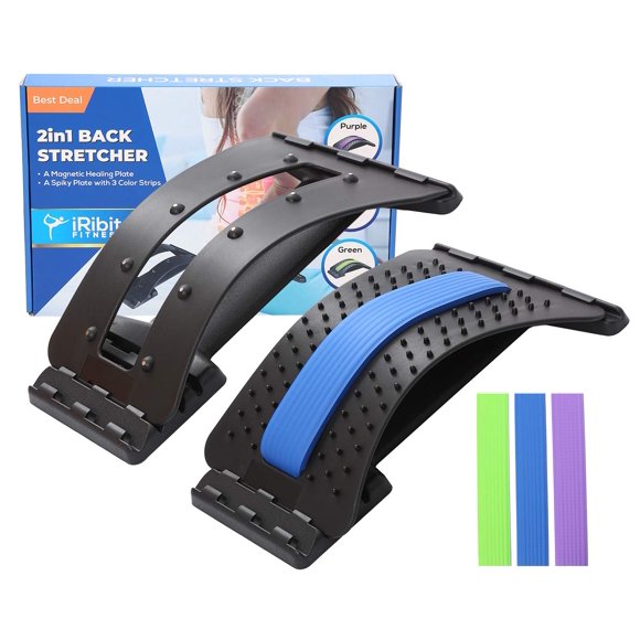 Back Stretcher Combo iRibit Fitness para la parte inferior y superior de la espalda