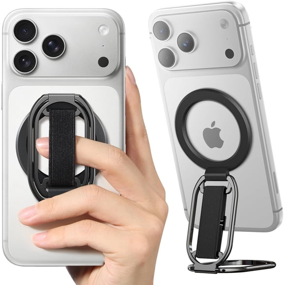 SUPERONE Soporte de Anillo Magnético con Soporte Plegable para Teléfono MagSafe