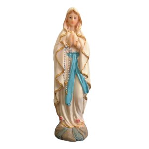Magideal - Estatuilla De Lady Of Luther, Escultura De Blessed Luther, Colección Religiosa Decorativa, Estatua De Resina De Jesús Luther Para Sala De Estar, Coche 8Cm