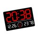 thumbnail image 5 of Reloj De Pared Digital Decoración Del Hogar Despertador LED Para La Sala De Estar Interior De Dormitorio Rojo, 5 of 5
