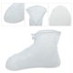 thumbnail image 4 of REGALWOVEN Par Unisex Impermeable Reutilizable Cubiertas para Zapatos de Lluvia Botas Altas hasta el Tobillo Antideslizantes S Blanco Mate, 4 of 7