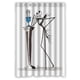 thumbnail image 1 of Cortina de ducha de Jack Skellington de Pesadilla antes de Navidad, juego de cortina de baño con ganchos, tamaño 48 x 72 pulgadas, 1 of 3