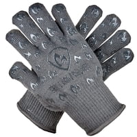 Grill Armor Gloves - Guantes Para Horno Grill Armor, 500 °C, Resistentes Al Calor Extremo Y A Los Cortes