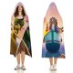 thumbnail image 3 of Lluvia De Albóndigas Manta Capa Con Capucha Anti Bolitas Manta De Lana Ártica Suave Manta Portátil De Felpa Ligera Y Lujosa Poncho Para Siesta En Casa Y Oficina 100*130cm, 3 of 6