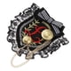 thumbnail image 3 of alfileres de broche de tela de encaje estilo retro británico bricolaje accesorios de tarjetas rojas, 3 of 5