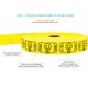 thumbnail image 2 of Boletos de rifa Tacticai 2000 Sonrisa Amarillo (rollo), 2 of 5
