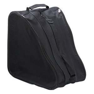 Magideal - Bolsa De Patinaje Portátil Bolsa De Patinaje Sobre Correa Para El Hombro Accesorios Asa Superior Portador Soporte Ajustable Bolsa De Almacenamie , Negro