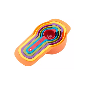 Importclick - Set 6 Cucharas Medidoras Repostería Colores 250 Ml