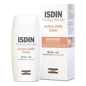 Isdin - Foto 100 Active Unify Color Fusion Fluid Fps 50 50 Ml.