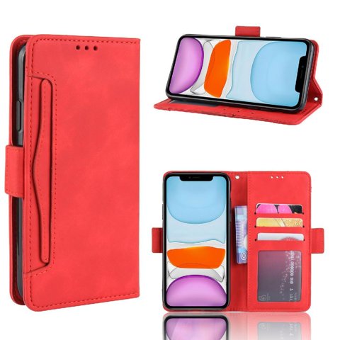 Funda Tipo Billetera Foxdock Para Iphone 11 – Tapa Flip Con Tarjetero