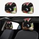 thumbnail image 1 of Bing Funda Protectora Universal para Reposacabezas de Coche, Funda Elástica para Reposacabezas de Asiento de Auto, Funda de Tela Antipolvo, Accesorios de Interior 2 Piezas, 1 of 6