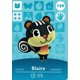 thumbnail image 1 of Tarjeta Amiibo Blaire Serie 2 de Animal Crossing de Nintendo, 1 of 1