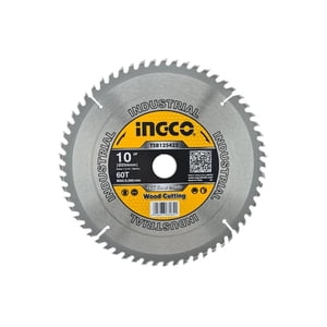 Disco Sierra Ingleteadora Industrial Ingco 60T 10 Pul 254 Mm