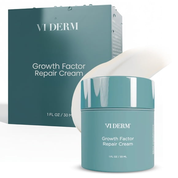 Crema hidratante VI DERM 30 ml con péptidos y colágeno