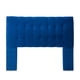 thumbnail image 1 of Respaldo Cama King Felpa Azul Marino Sevilla CP, 1 of 2
