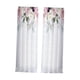 thumbnail image 1 of Cortina Transparente Con Estampado Digital De Rosas Rosadas Dos Paneles Para Sala De Estar, Dormitorio 107x213cm, 1 of 3