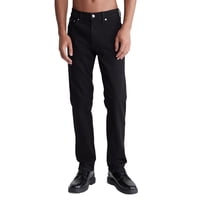Vaqueros Calvin Klein Straight High Stretch Para Hombre, Color Negro