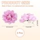 thumbnail image 2 of Uxcell Sujetadores de Cortina de Flor de Loto, 2 Piezas de Clips de Cortina Florales Artificiales, Hebillas Modernas para Sujetar Cortinas, Clips Decorativos para Ventanas, Blanco, 2 of 5
