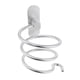 thumbnail image 4 of Soporte para secador de pelo con soporte para montaje en pared organizador de almacenamiento Acero inoxidable plateado, 4 of 5