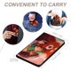 thumbnail image 4 of Red Porta Pasaporte y Cartera de Viaje Premium de Cuero PU, Funda de Pasaporte Bloqueo RFID con Ranuras para Tarjetas de Crédito, Estuche para Libro de Pasaporte para Familia 10cm × 15cm, 4 of 6