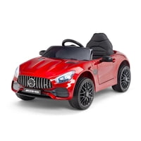 Mundo Online - Auto Electrico Deportivo Niños Con Control, Luces Y Sonido Rojo