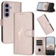 thumbnail image 1 of Funda Cartera Fibra de Carbono para Samsung Galaxy S24 con Soporte y Cierre Magnético Rosa, 1 of 6