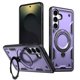 thumbnail image 1 of Para Samsung Galaxy S26 5G Funda con Soporte de Anillo en O Magnético Invisible, Funda de Teléfono a Prueba de Golpes, Morado, para Galaxy S26 (5G), 1 of 6